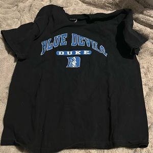 Duke blue devils tee shirt